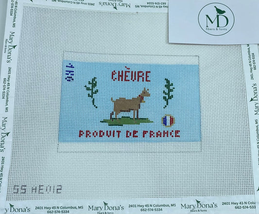 3D Goat's Cheese Needlepoint Canvas