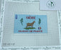3D Goat's Cheese Needlepoint Canvas