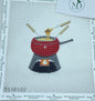 Swiss Fondue Needlepoint Canvas