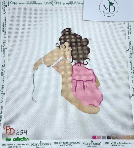 mom with daughter 18M
