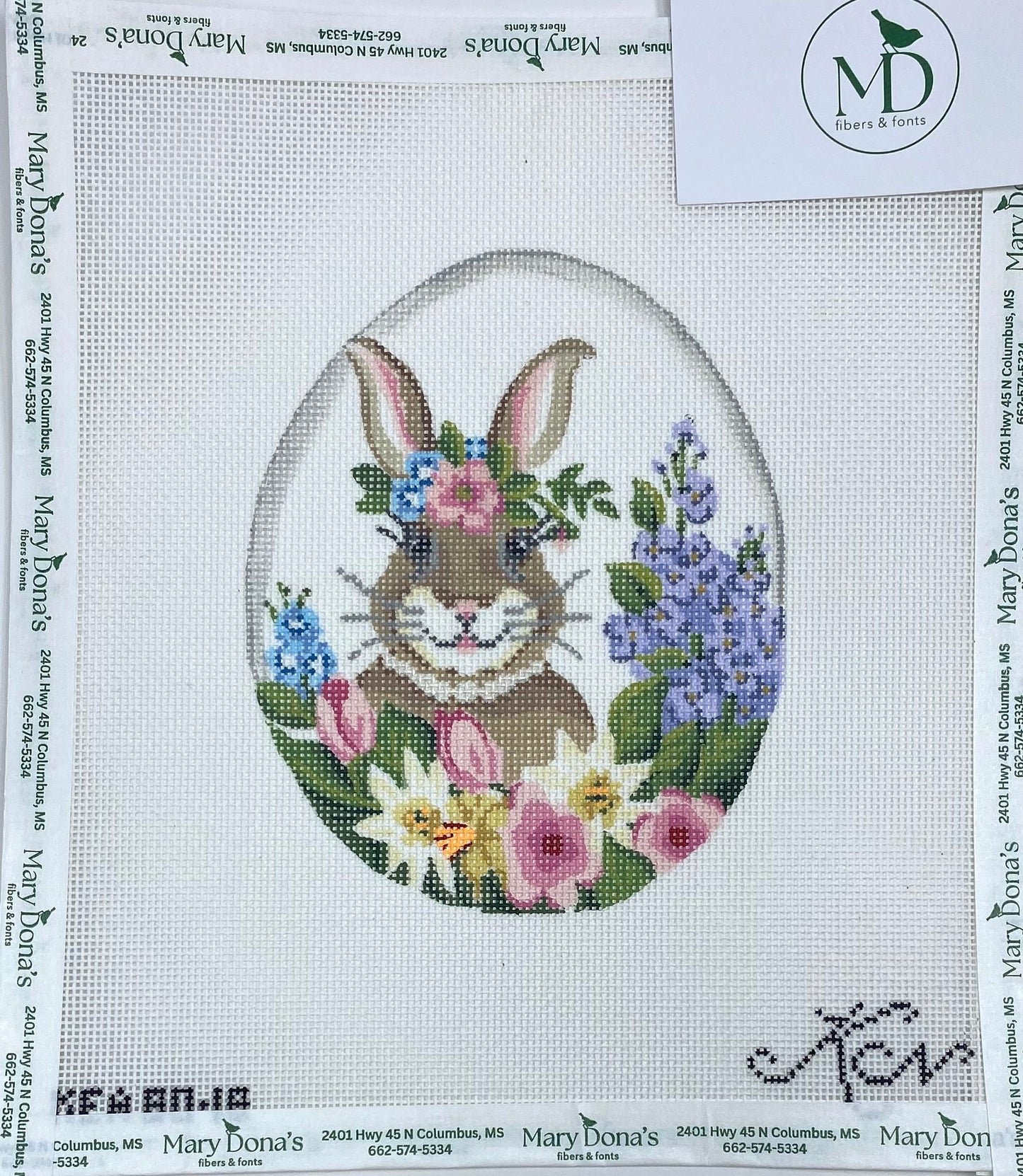 Lady Hare in Easter Garden