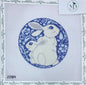 Blue and White Bunnies