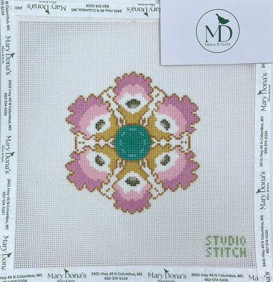 Rose Medallion Plate