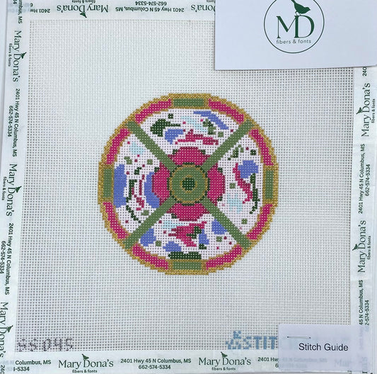 Famille Rose Plate