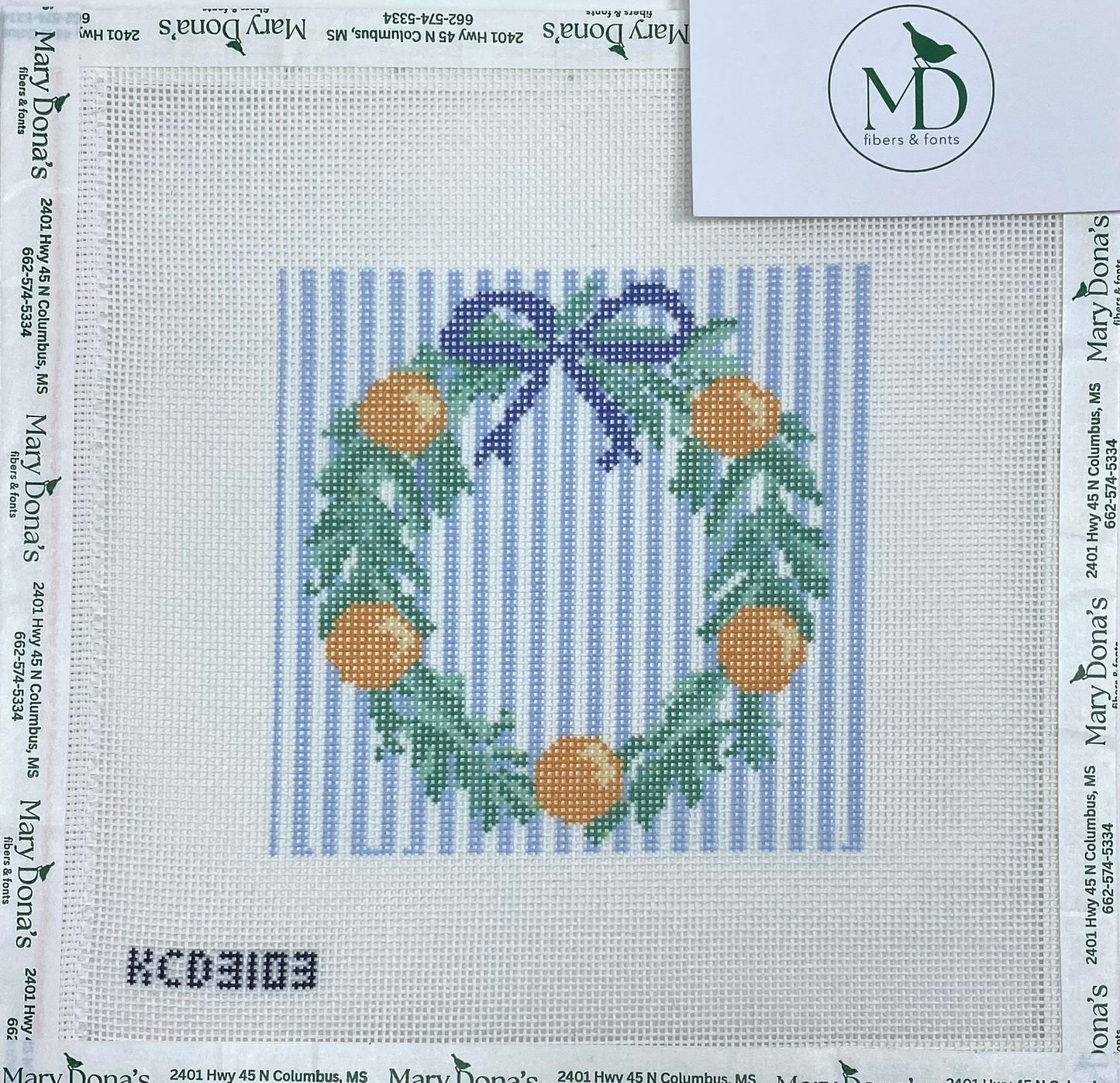 Citrus Wreath Coaster