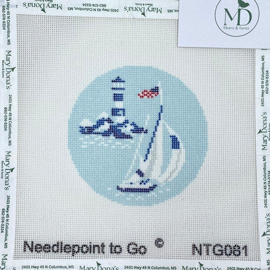 Regatta Rounds - Yacht & Lighthouse