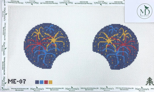 Mouse Ears- Fireworks- 13 count