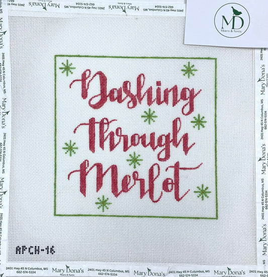 "Dashing thru Merlot"