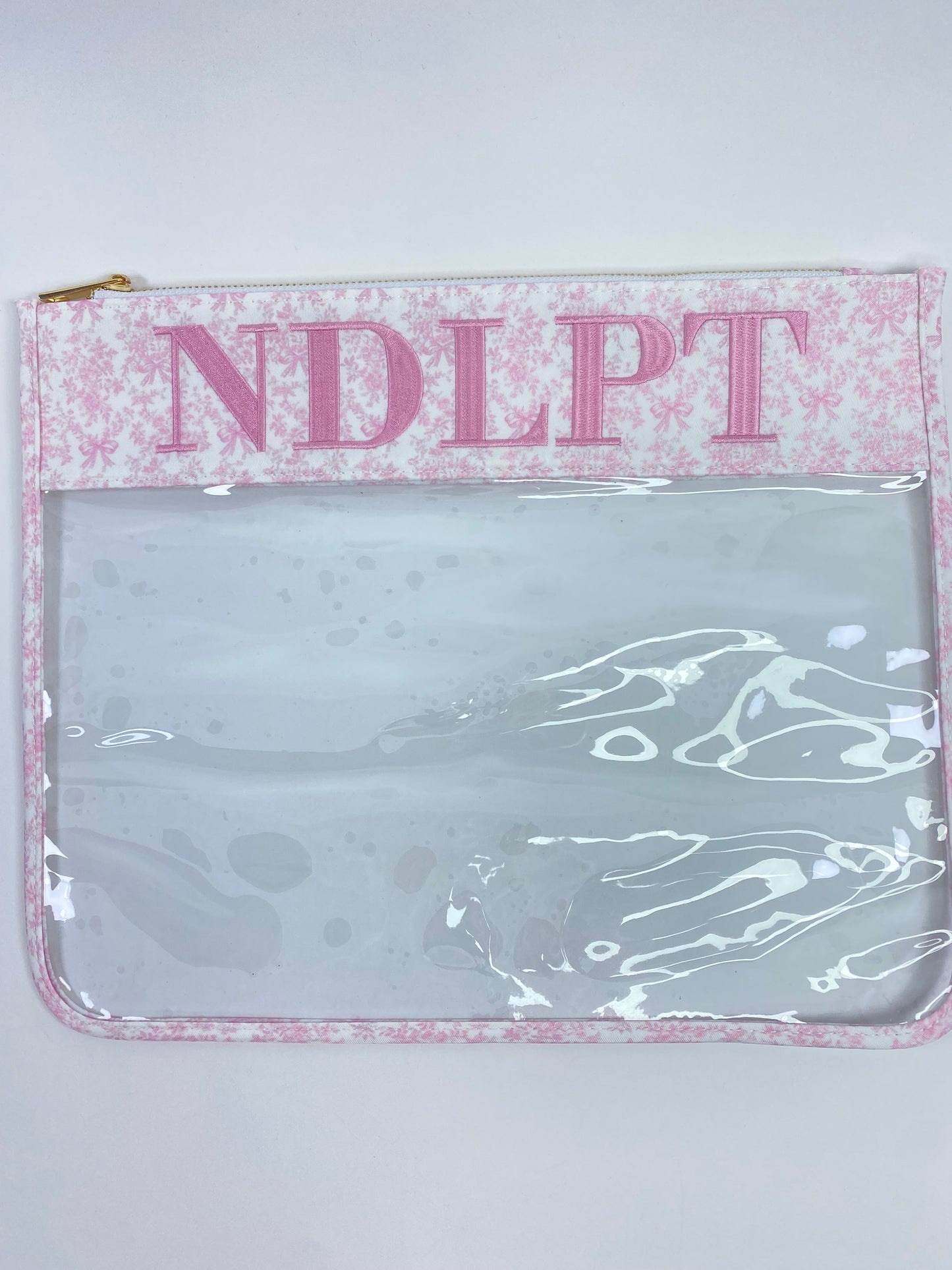 NDLPT Pink Coquette Project Bag