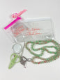 Gemstone Chatelaine - Sweet Pea
