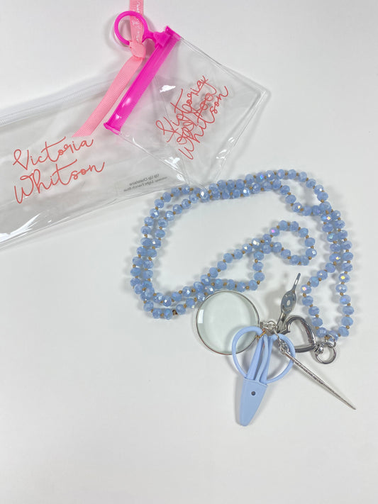 Up Up Chatelaine - Light French Blue