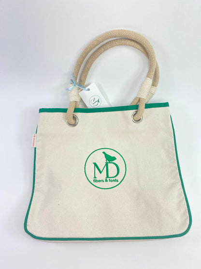 Rope Tote Emerald MD Monogram