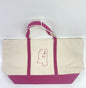 Large Classic Tote Maroon MS Cowbell