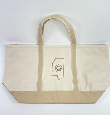 Large Classic Tote Safari MS Cotton