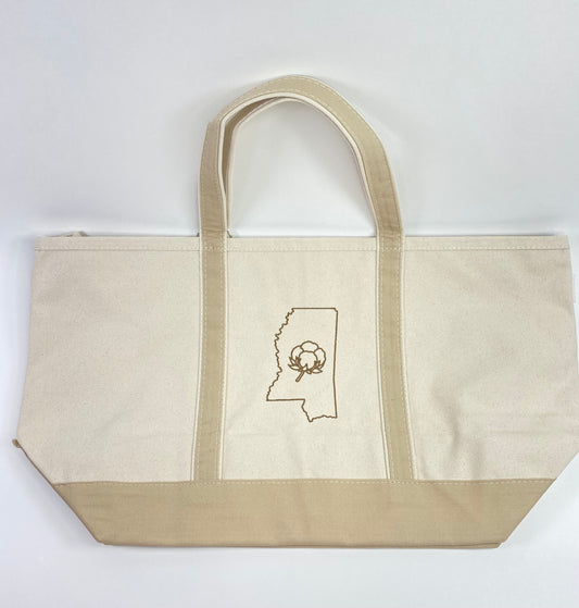 Large Classic Tote Safari MS Cotton