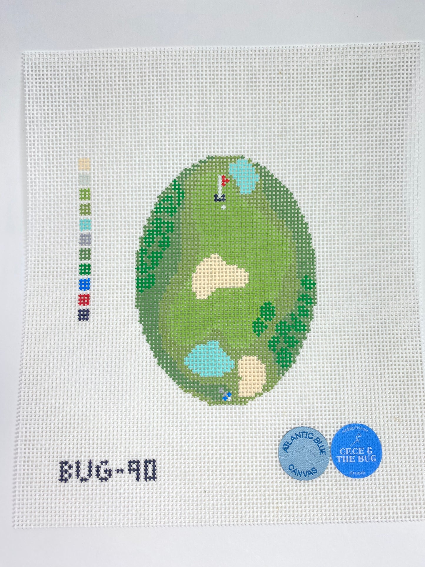 Golf from Above Oval