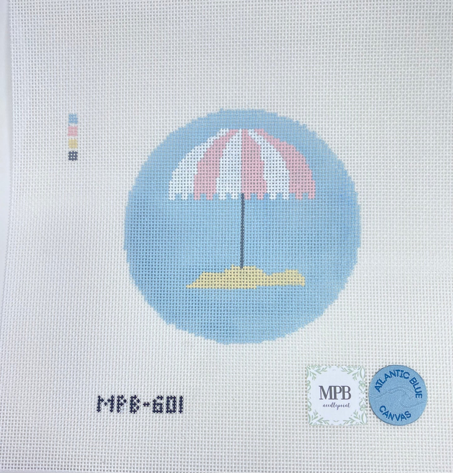 Pink Beach umbrella