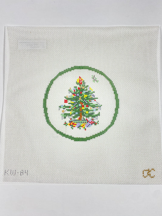 Transferware Christmas Plate
