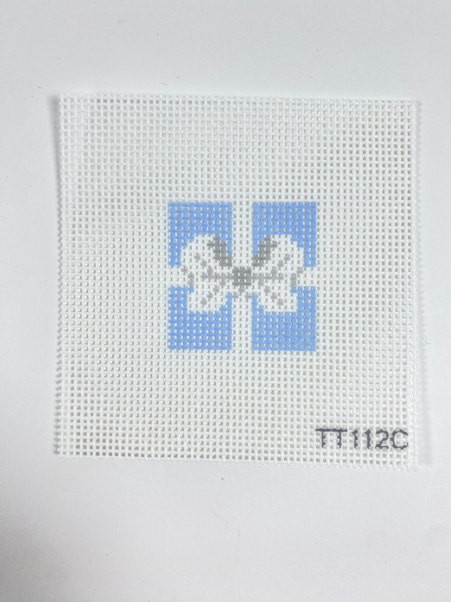 Blue and White Bow Box