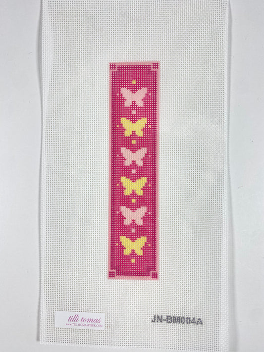 Pink Butterflies Bookmark