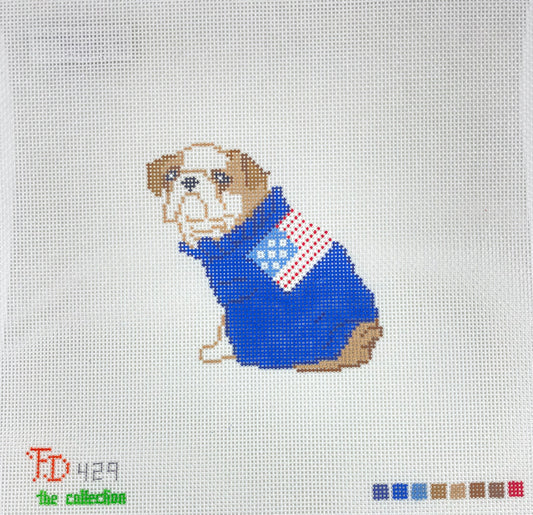 Bulldog w/Sweater