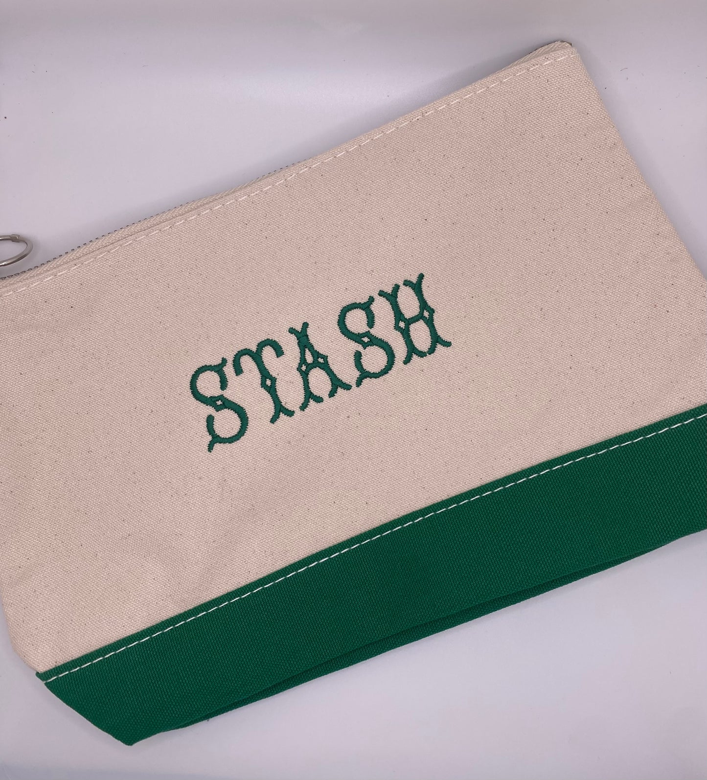 Makeup Bag Emerald "Stash"