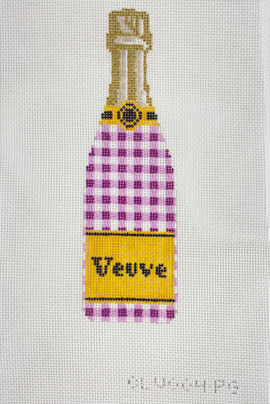 Pink Gingham Champagne