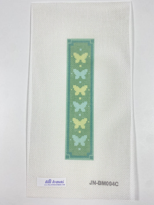 Green Butterflies Bookmark