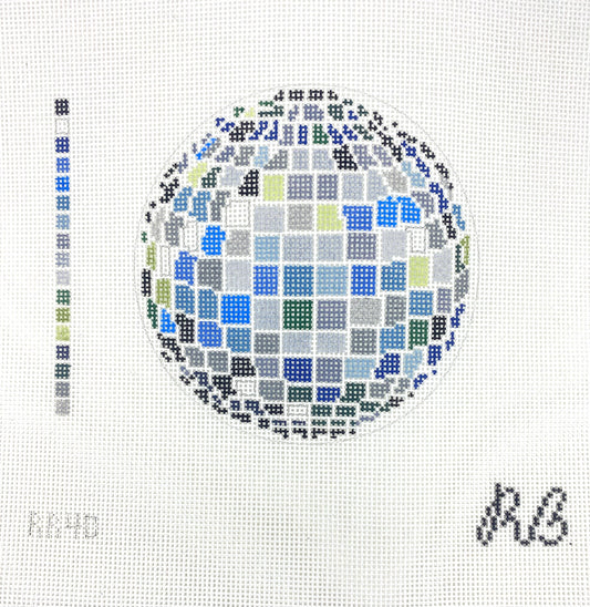 Blue Disco Ball