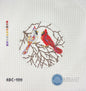 Snowy Cardinals