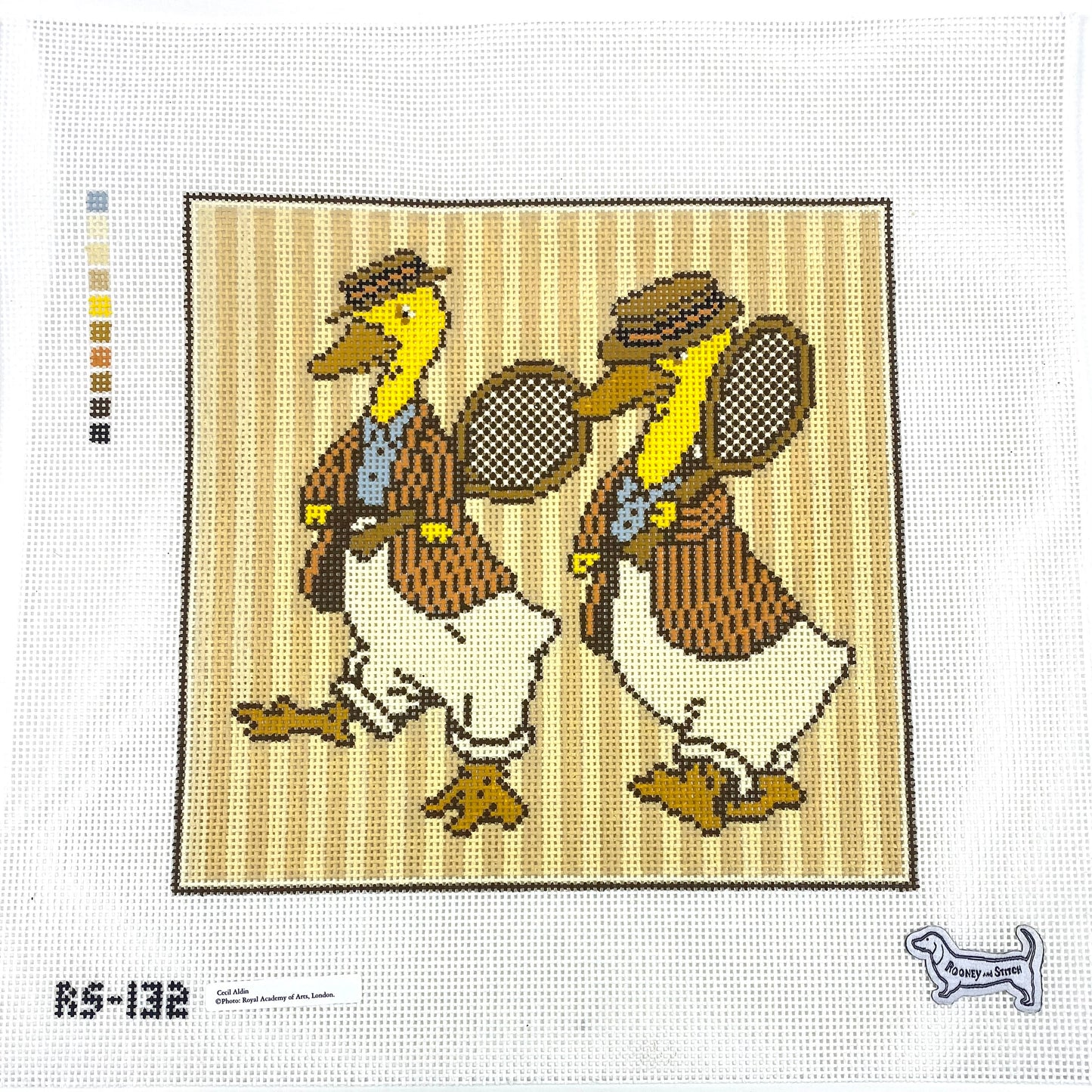 Tennis Ducks Large (Cecil Aldin)