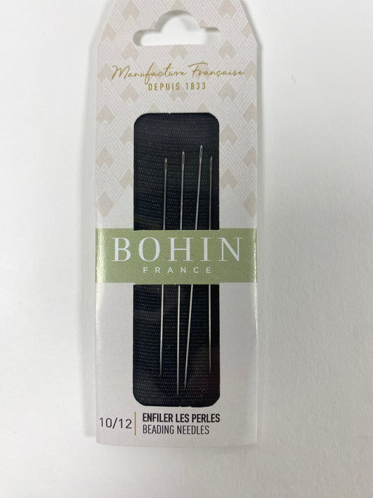 Bohin Beading Needles 10&12 Long