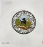 Transferware Dog Plate