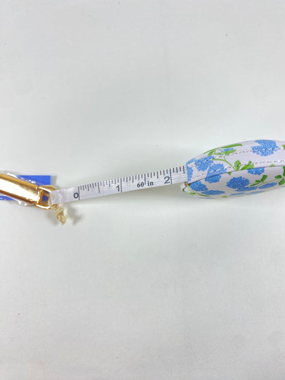 Blue Hydrangea small print Measuring Tape