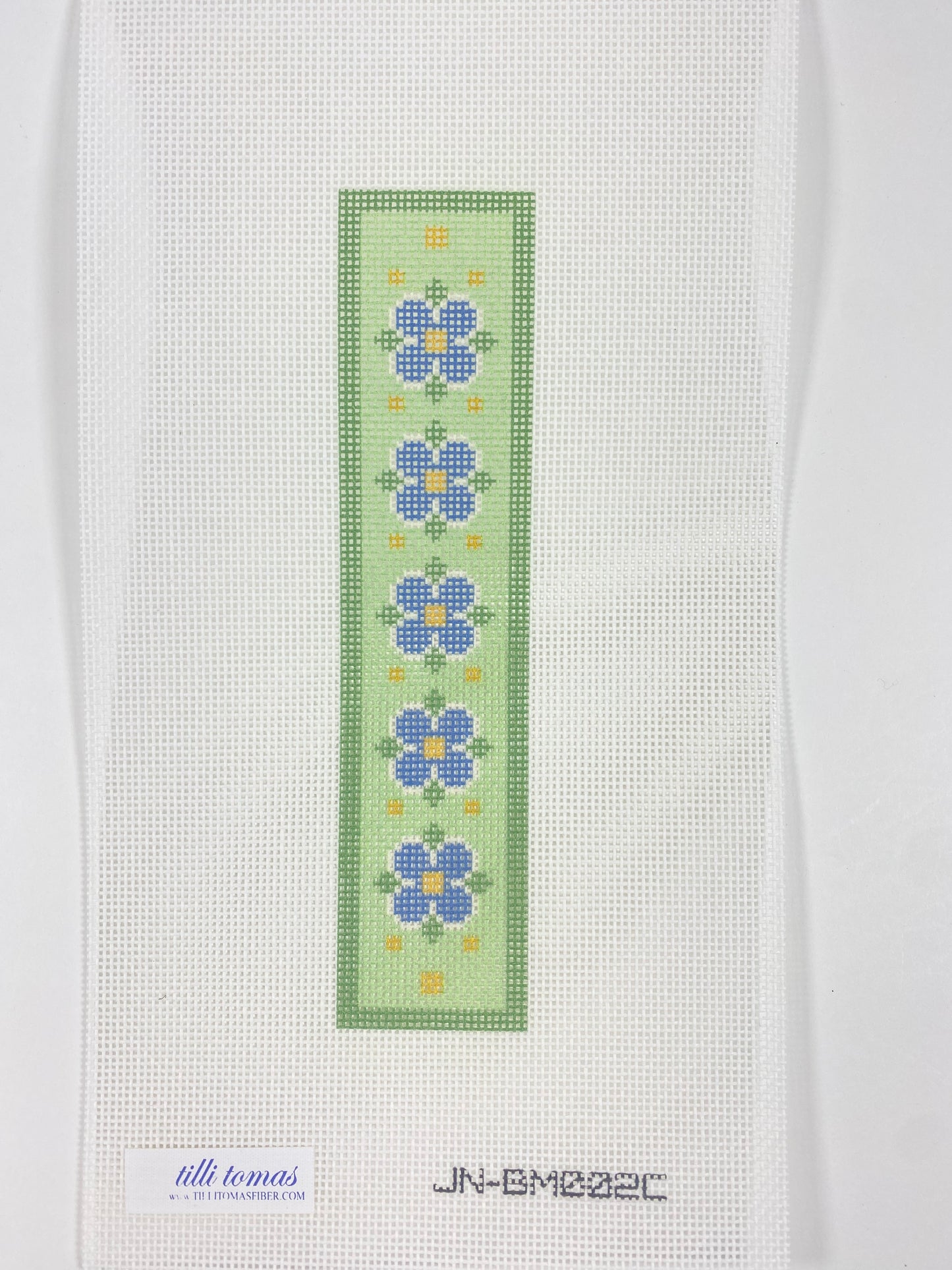 Green Floral Bookmark