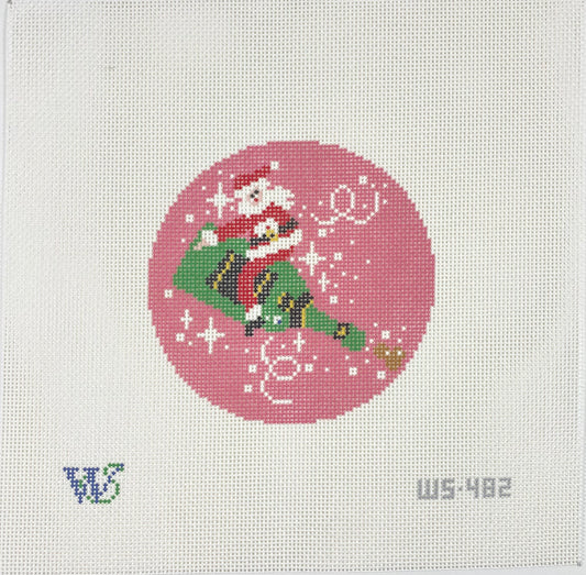 Champagne Santa