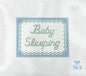 Baby Sleeping Blue Bows