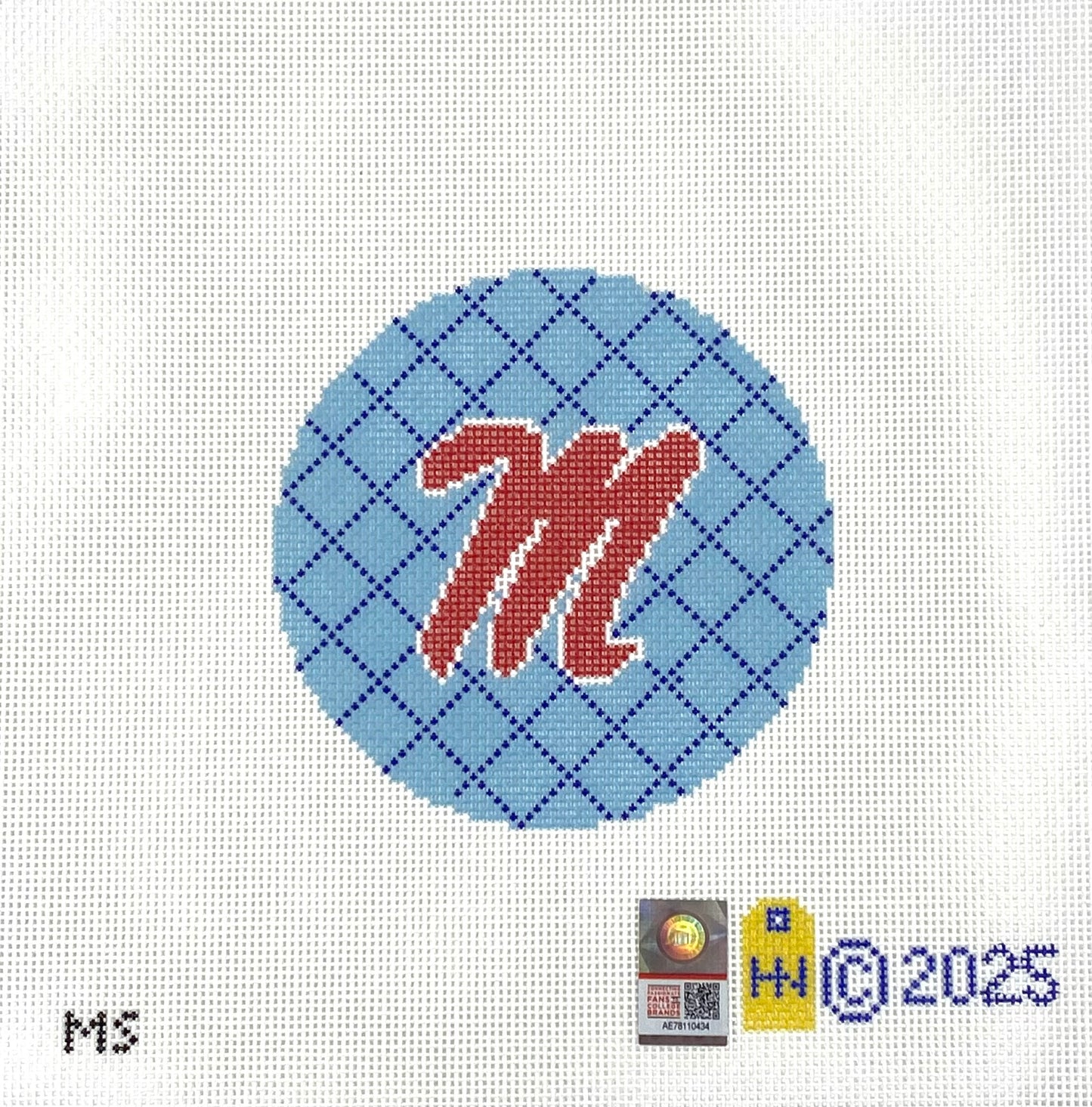 University of Mississippi 4" Round