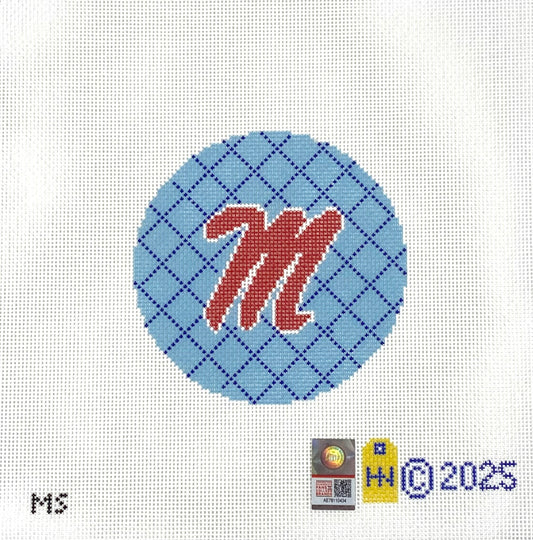 University of Mississippi 4" Round