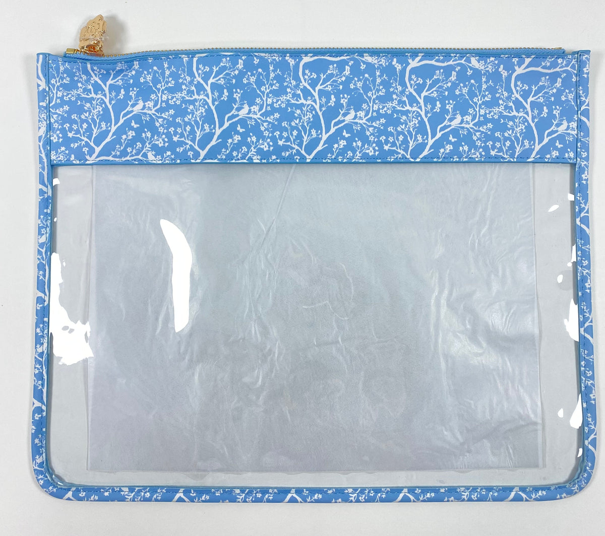 Trailing Floral Large Printed Project Bag