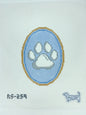 Paw Print Cameo