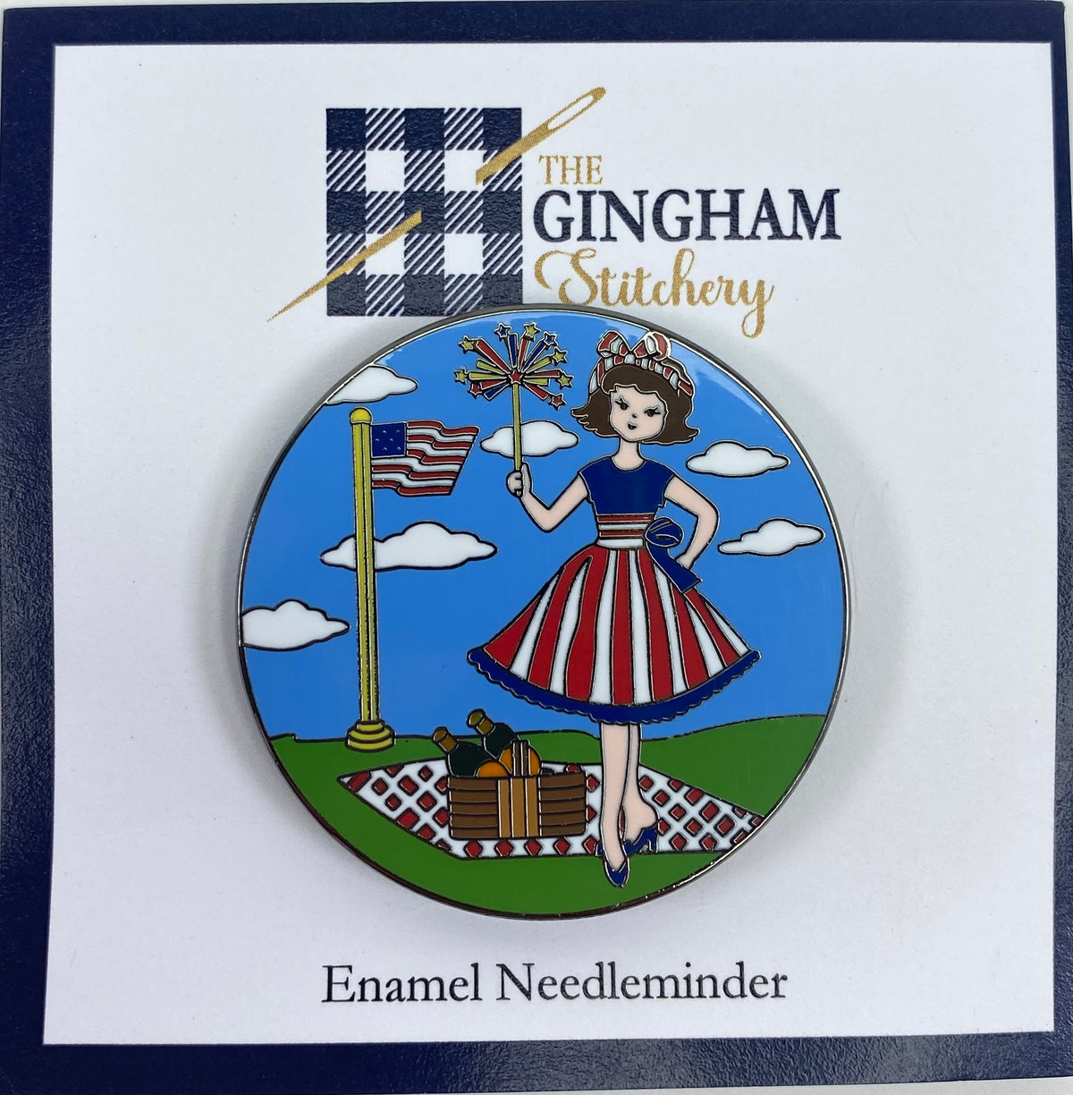 Betty Loves Independence Day Needleminder
