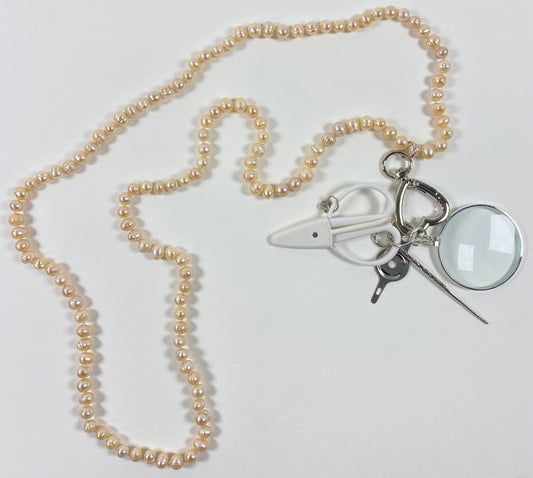Up Up Chatelaine -Freshwater Pearls