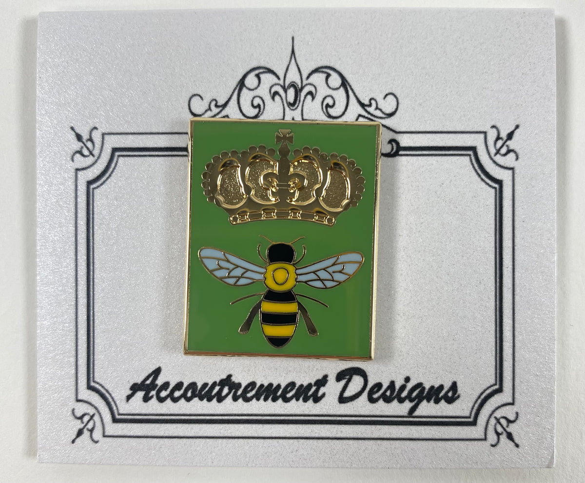 Queen Bee Green Needleminder