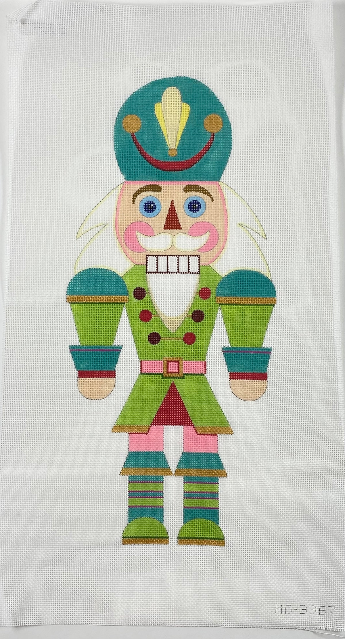 Teal Tall Nutcracker