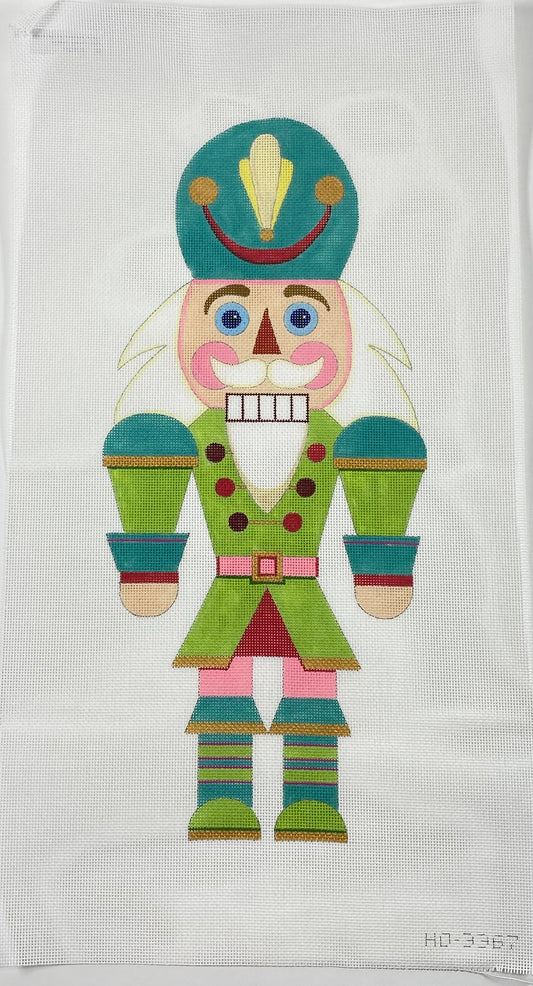 Teal Tall Nutcracker