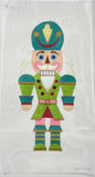Teal Tall Nutcracker