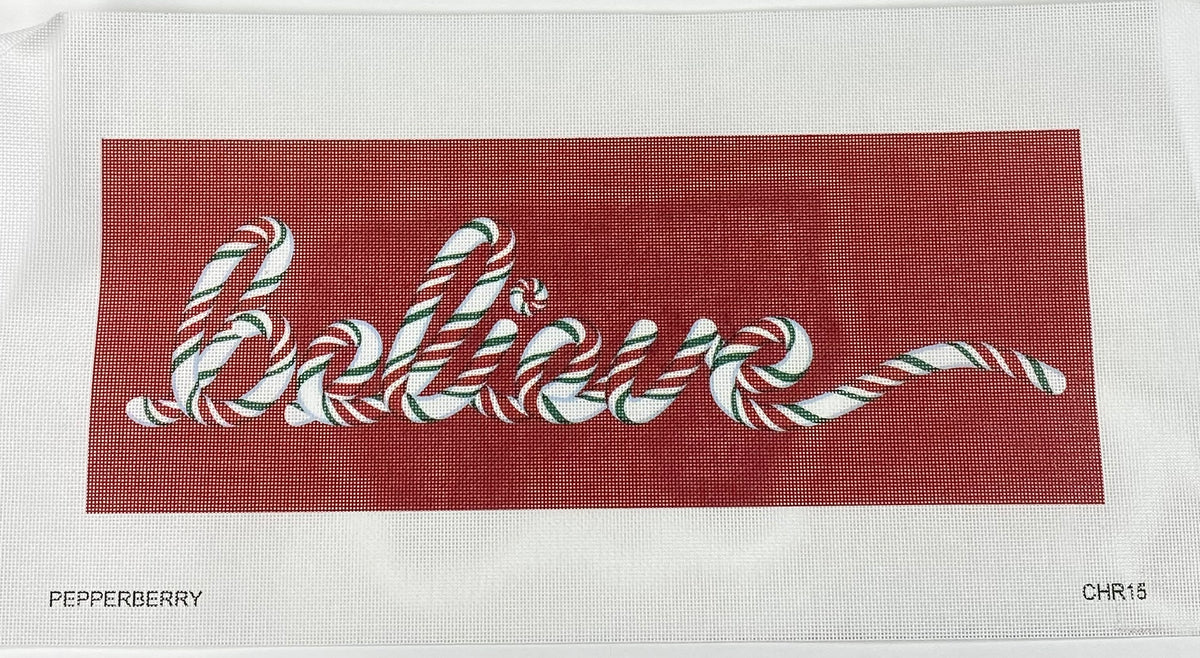 Candy Cane Believe