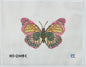 BUTTERFLY ORNAMENT - PINK & GREEEN
