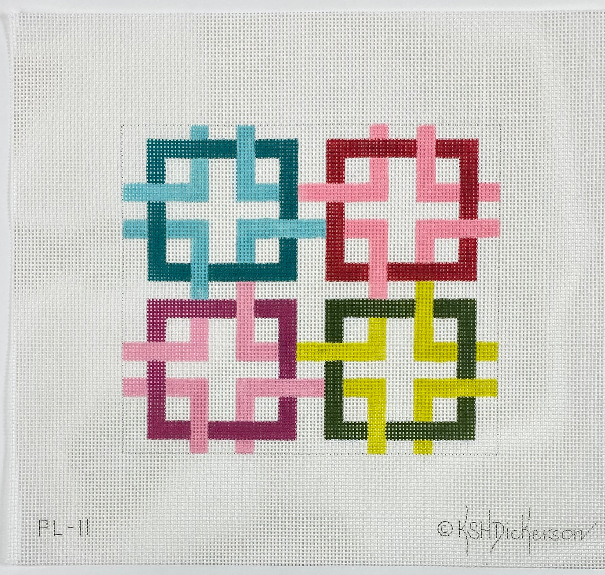 Small interlocking squares - multi